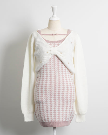 カラー：ホワイト×ピンク