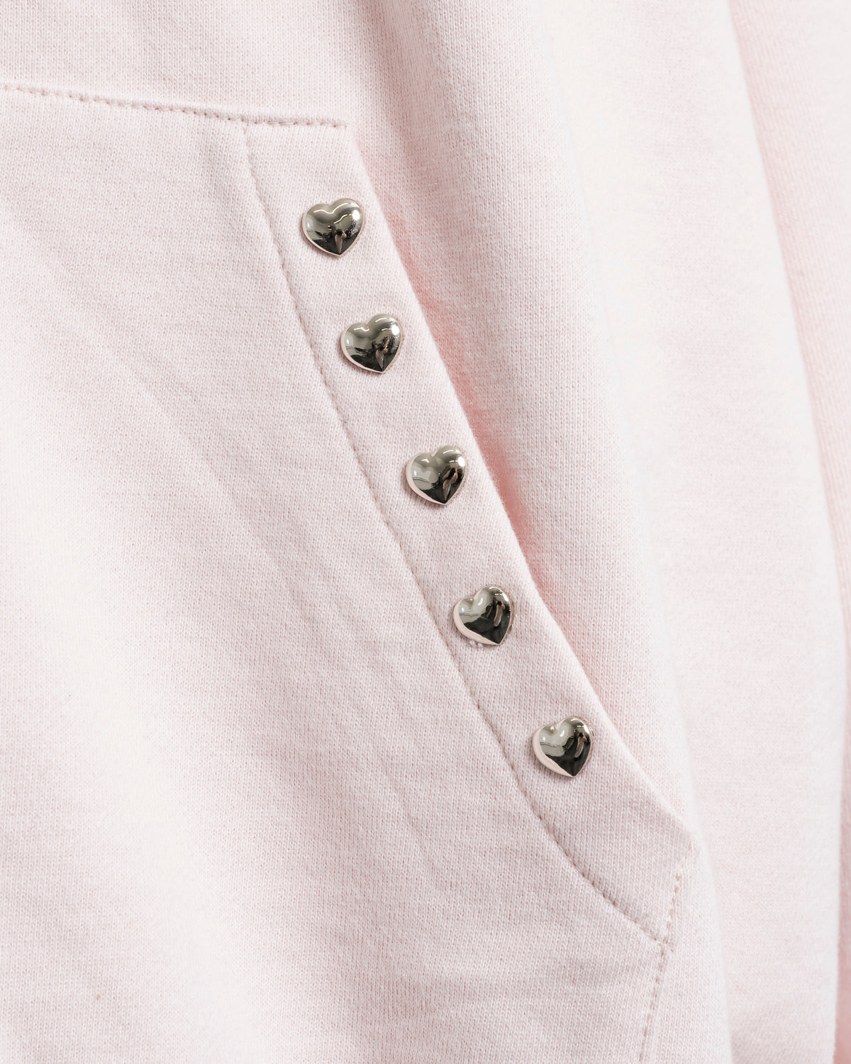 レースアップリボンプリントオーバーサイズパーカー