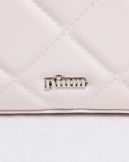 フロントフリルキルティングトート