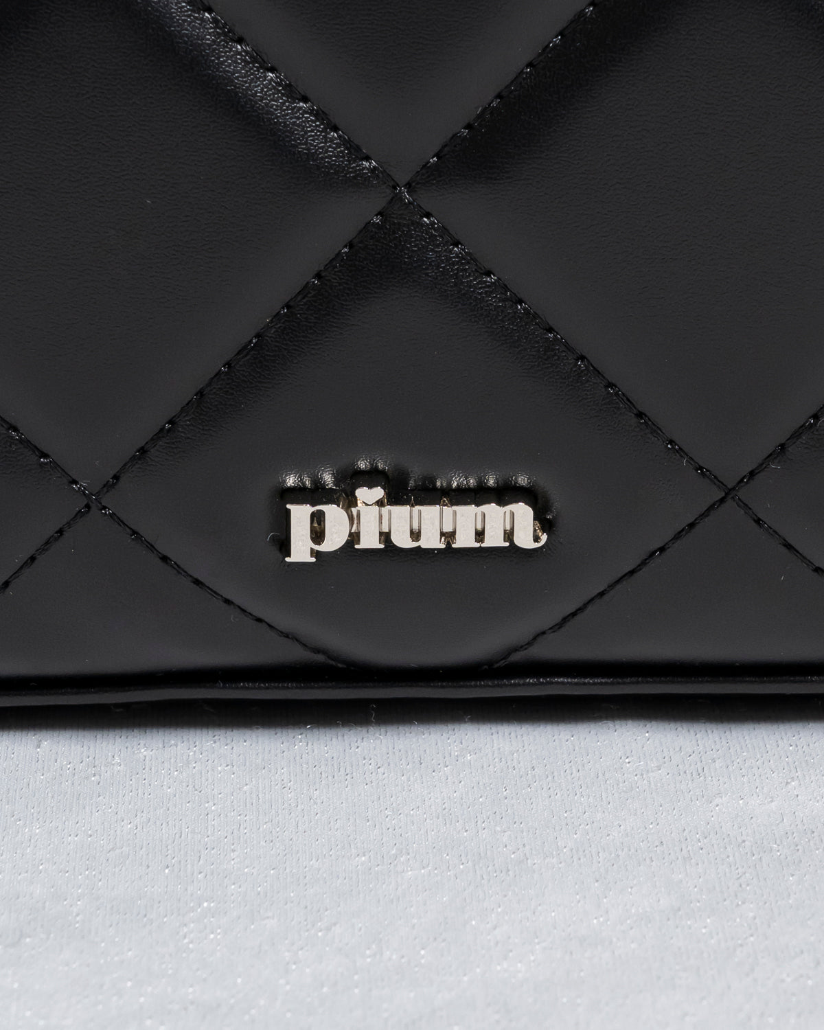 フロントフリルキルティングトート