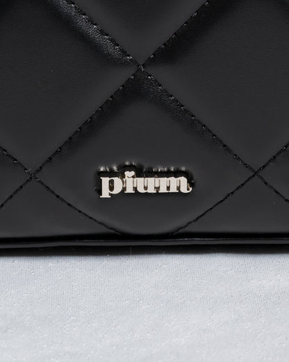 フロントフリルキルティングトート