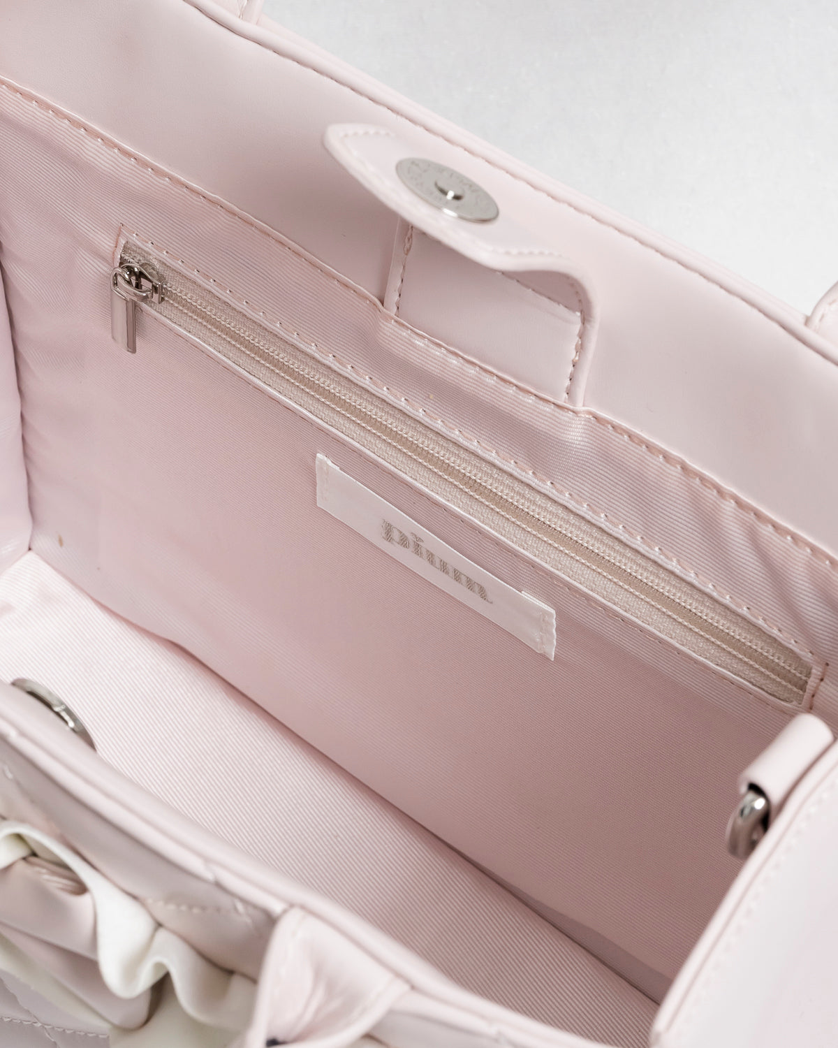 フロントフリルキルティング2wayトート