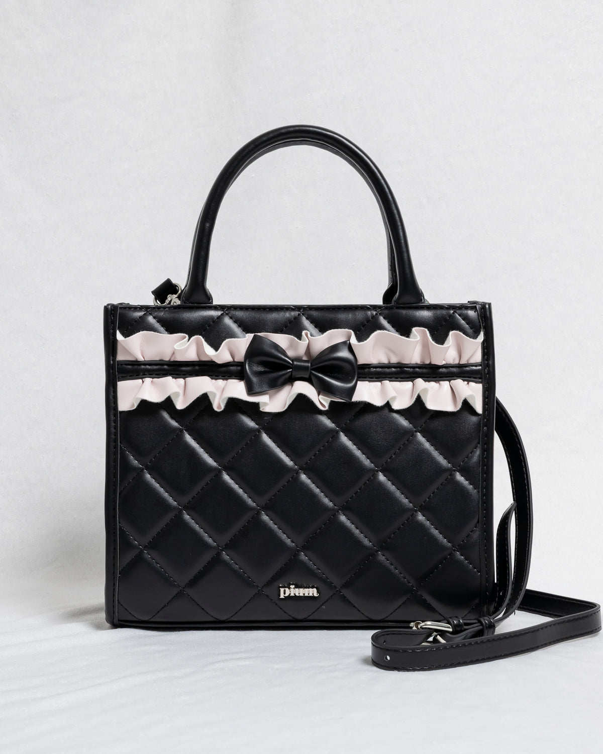 フロントフリルキルティング2wayトート – pium