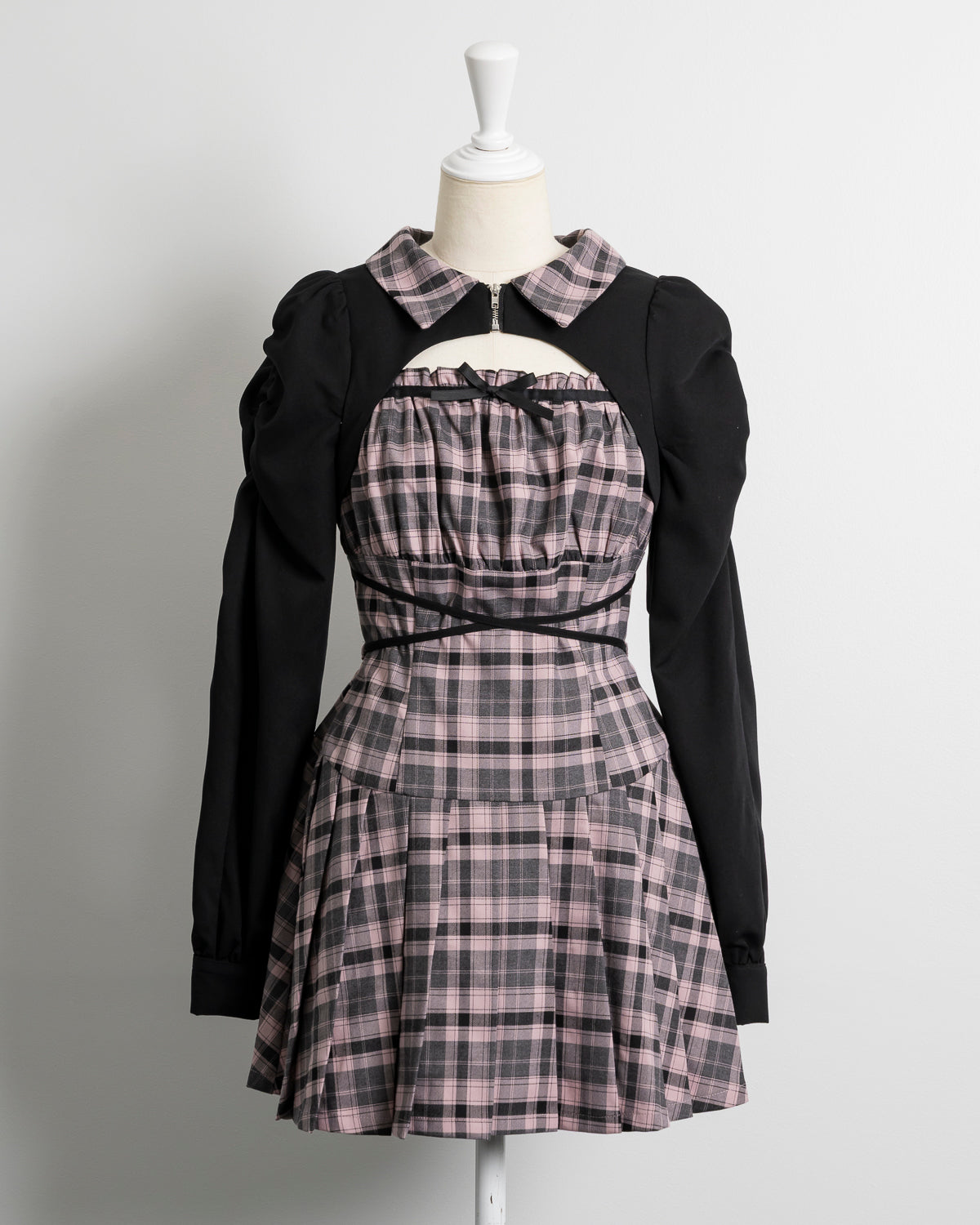 カラー：ピンクチェック