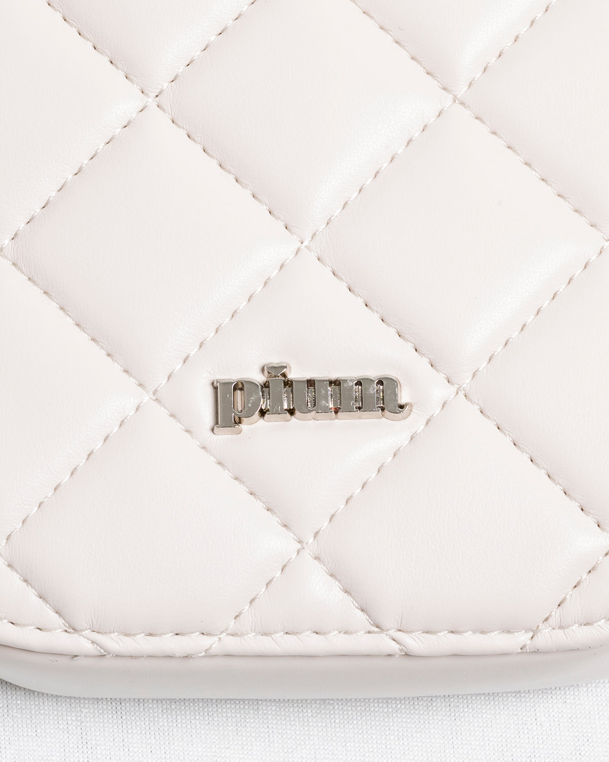 フロントリボンキルティングフォンホルダー