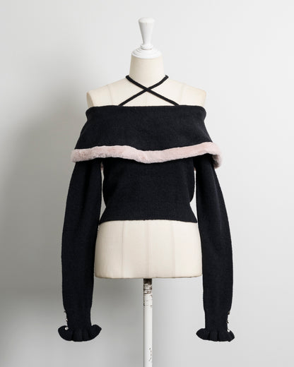 カラー：ブラック×ピンク