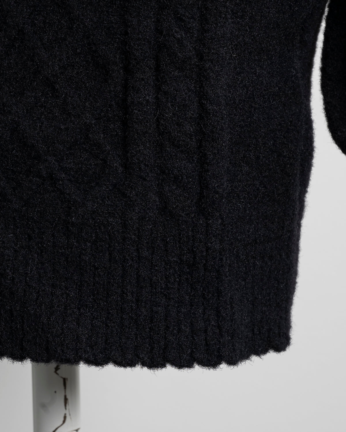 オフショルリボンケーブルニットワンピ