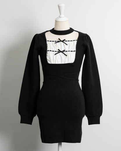 カラー：ブラック×ホワイト