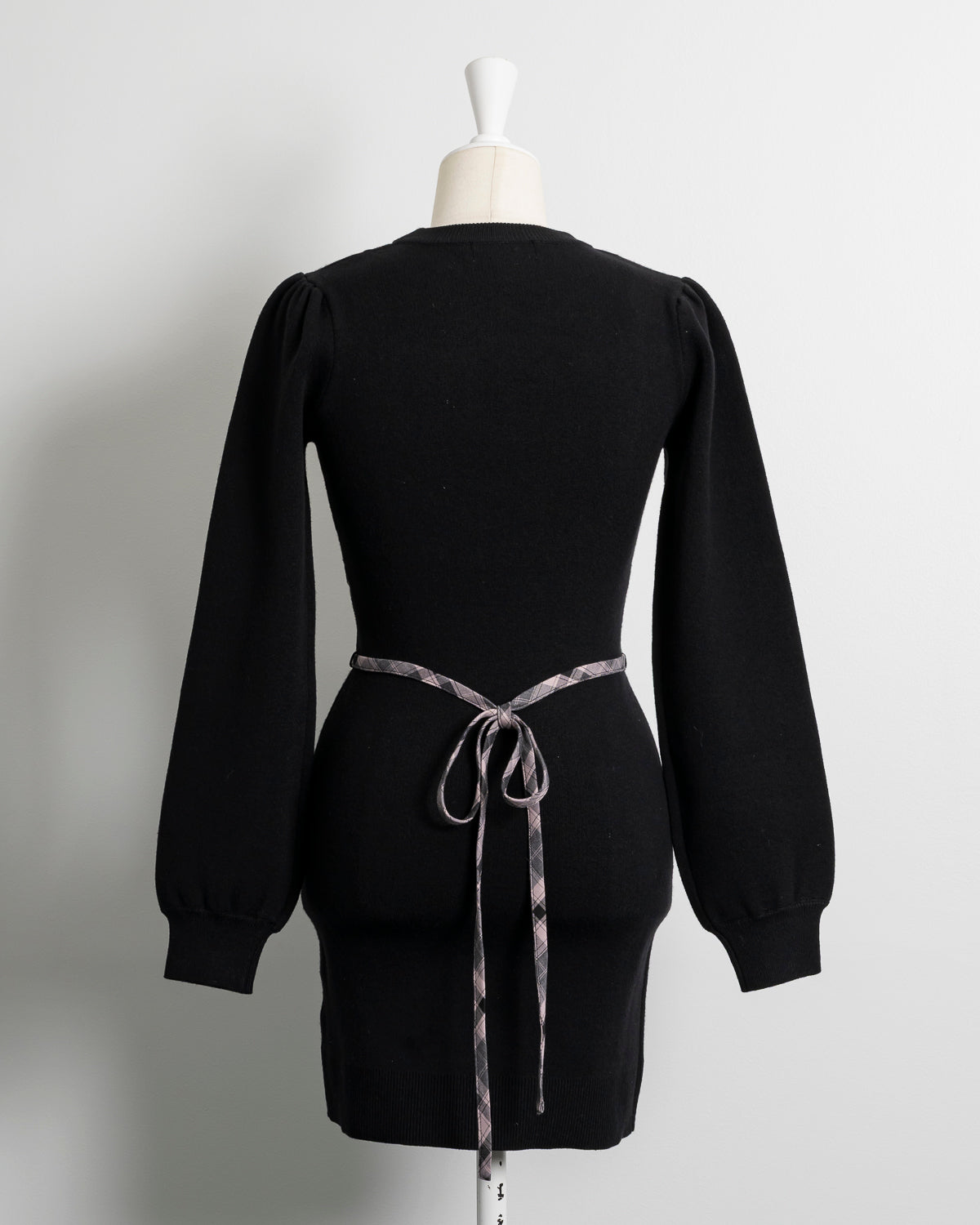 ヨーク切替クロステープニットワンピース – pium