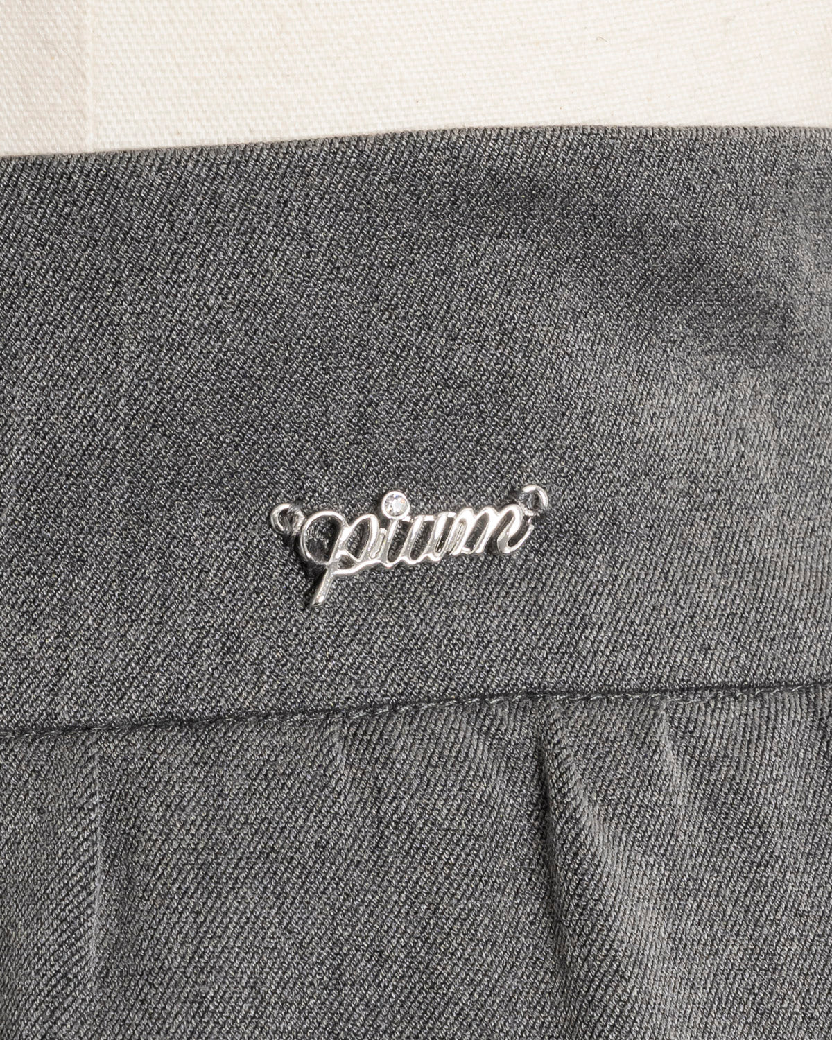 レースミックスティアードスカート