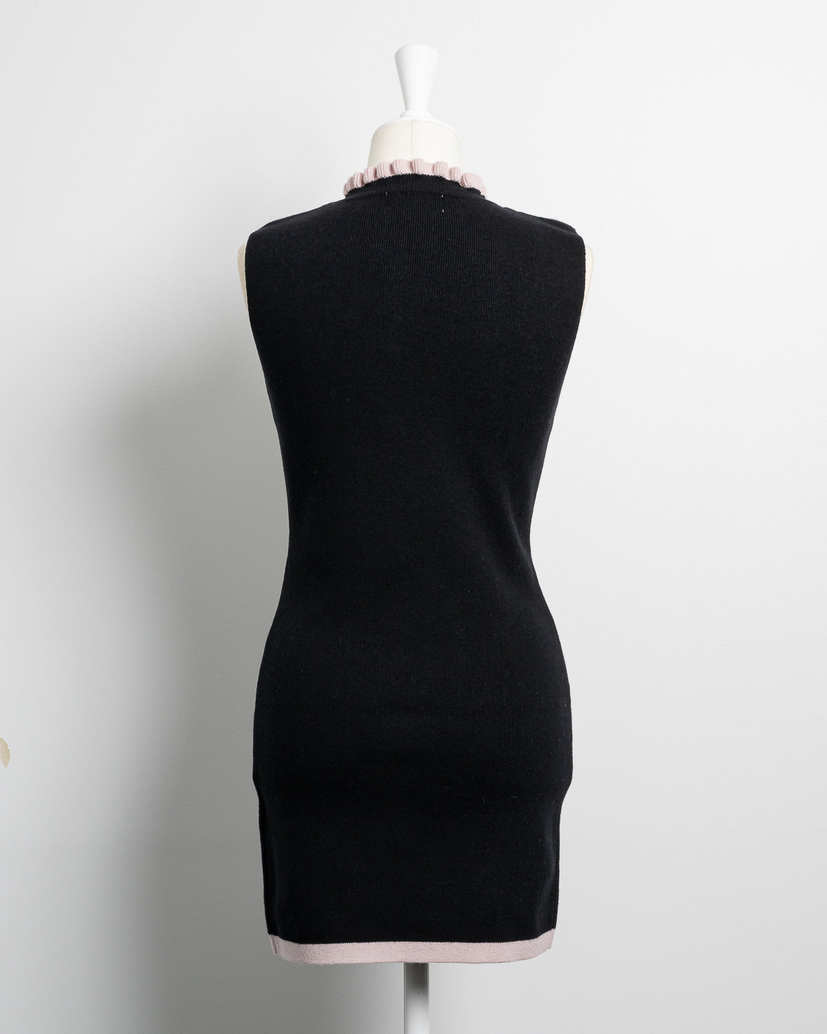 ビジューリボンニットワンピセット