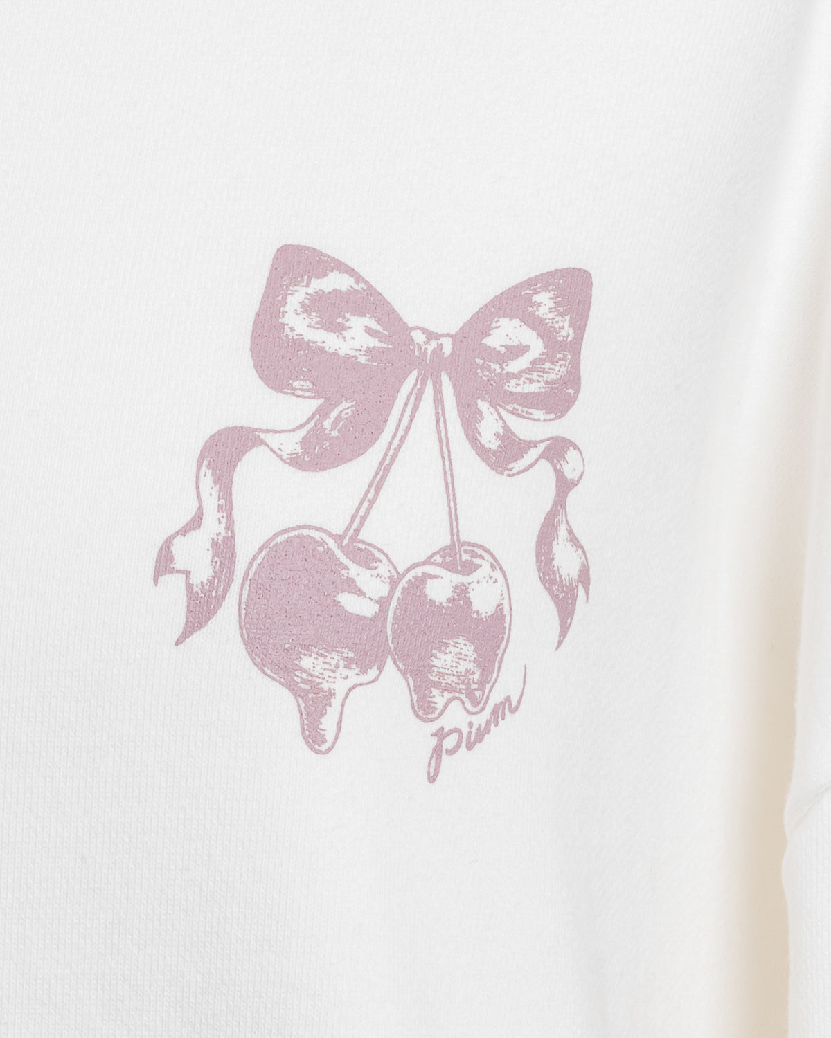 pium melty cupcake オーバーサイズスウェット