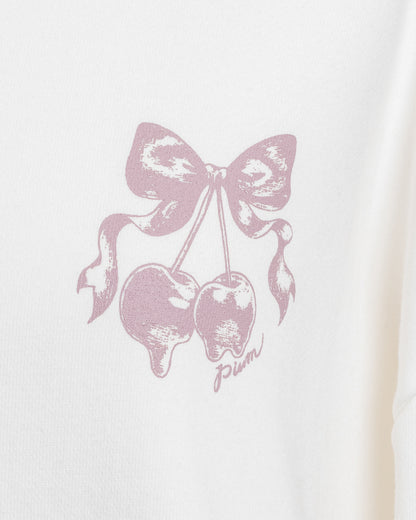 pium melty cupcake オーバーサイズスウェット