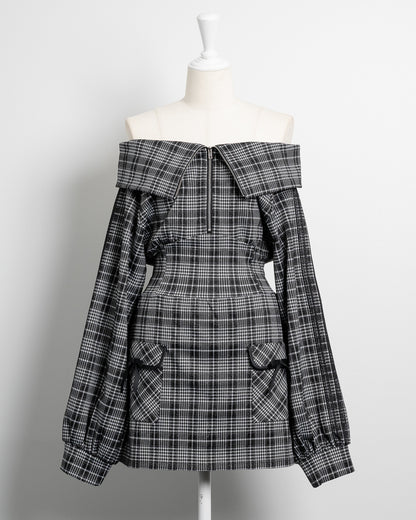 カラー：ブラックチェック