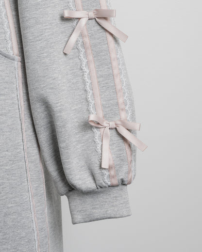 サイドレーススウェットセットアップ