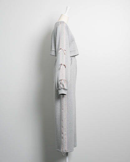 サイドレーススウェットセットアップ