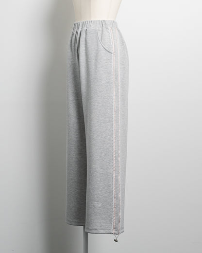 サイドレーススウェットセットアップ