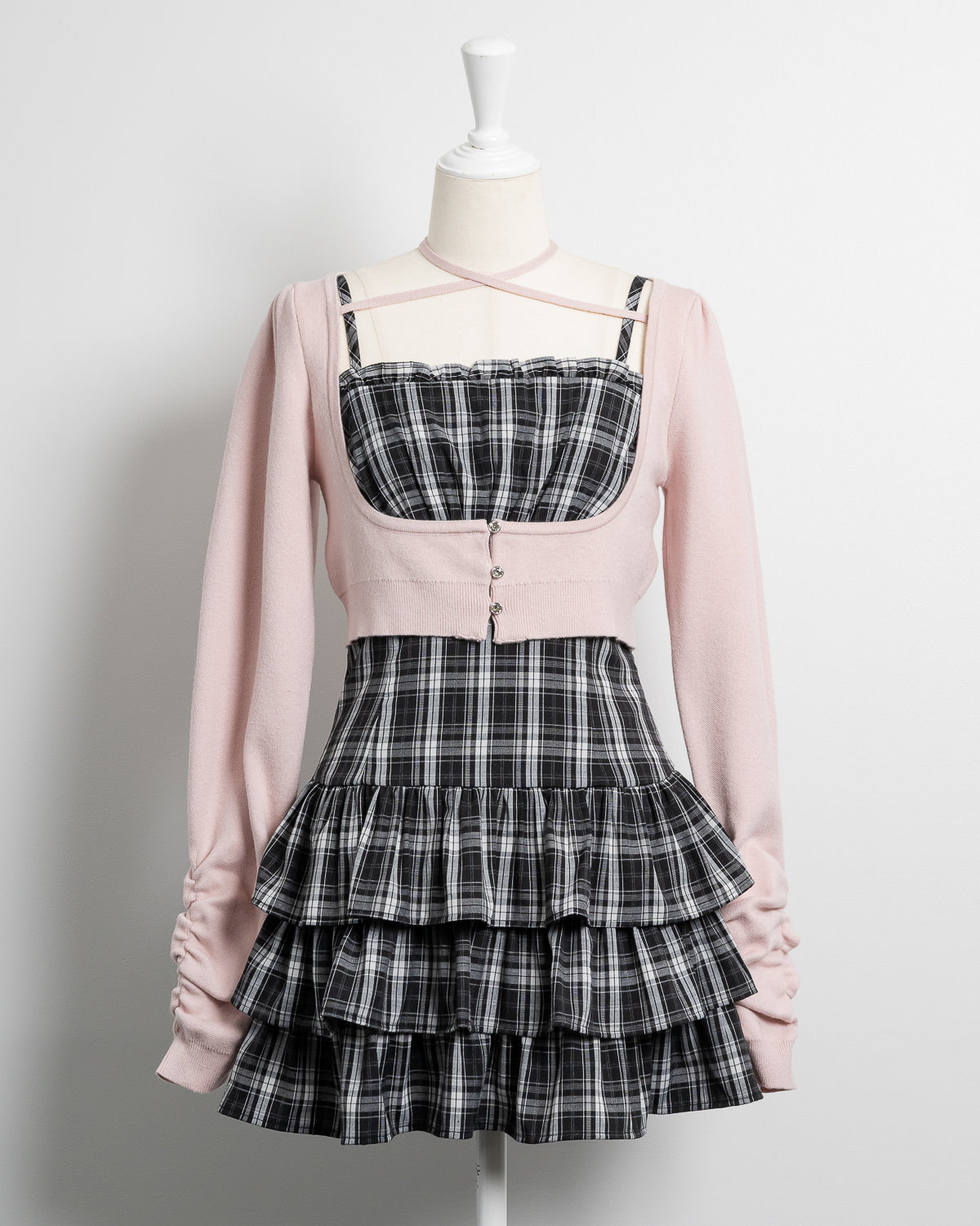 カラー：ピンク×ブラック