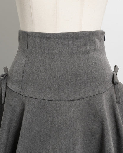 ハイウエストフレアフリルスカパン