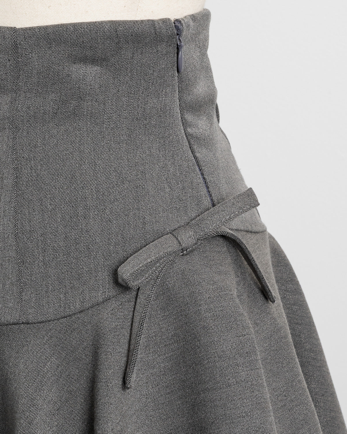 ハイウエストフレアフリルスカパン