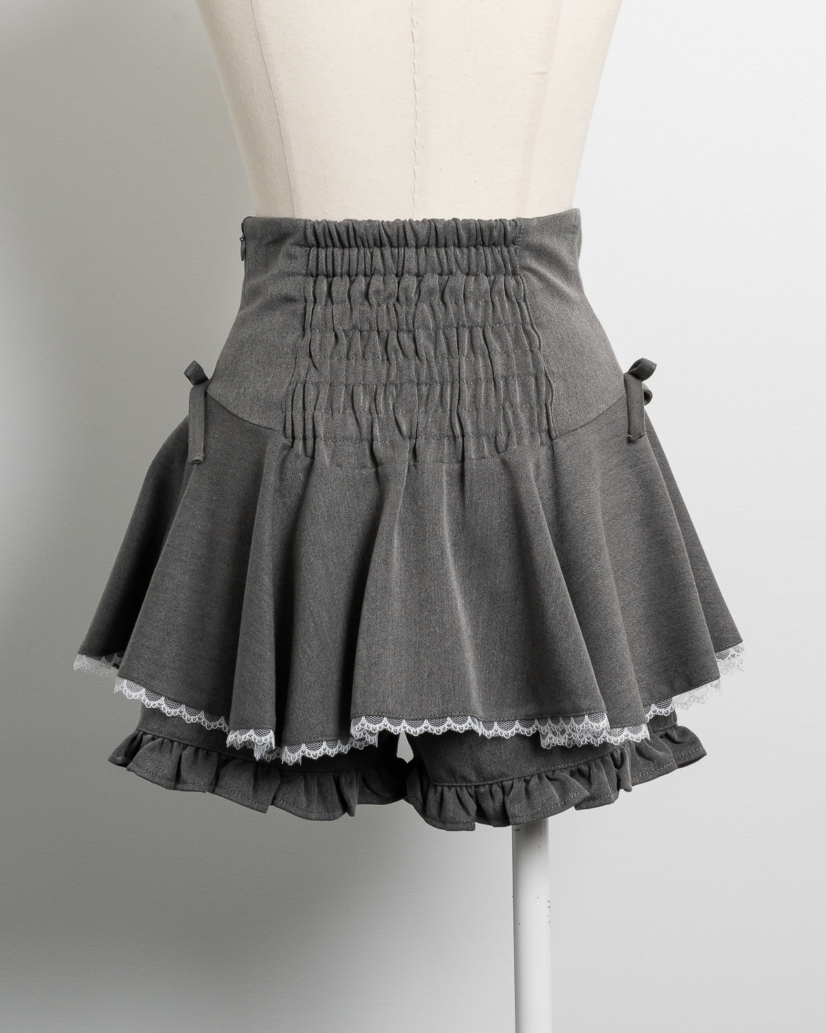 ハイウエストフレアフリルスカパン