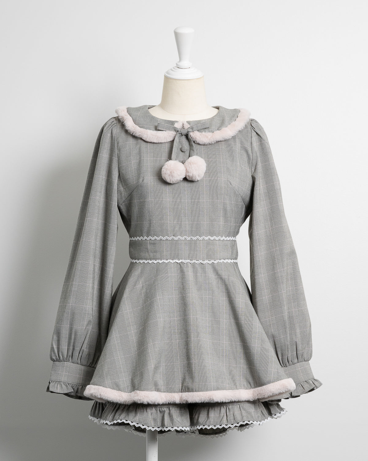 カラー：グレーチェック