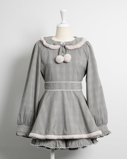 カラー：グレーチェック