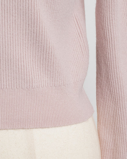 スクエアフリルドットチュールニット