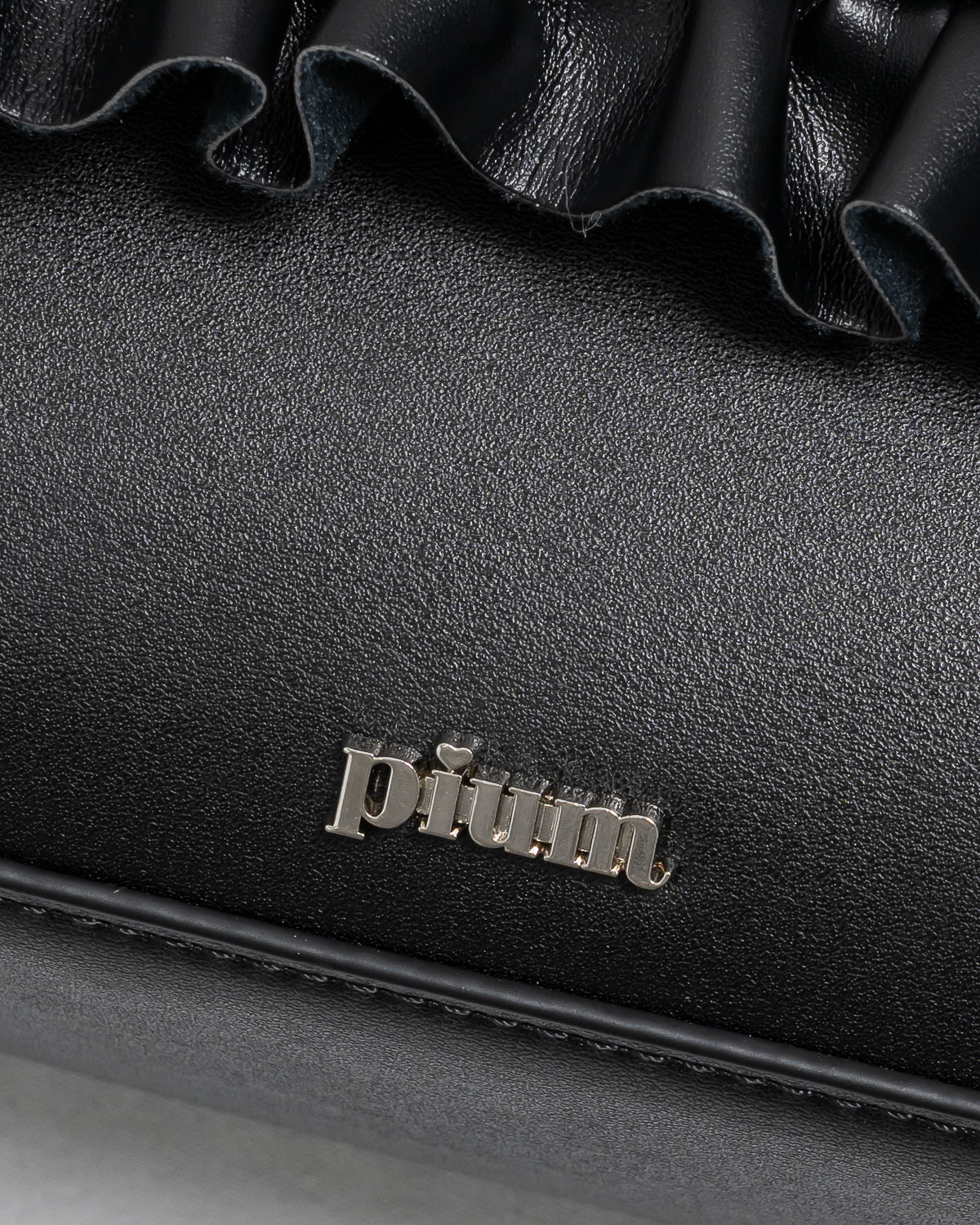 フロントリボンキルティングフラップバッグ