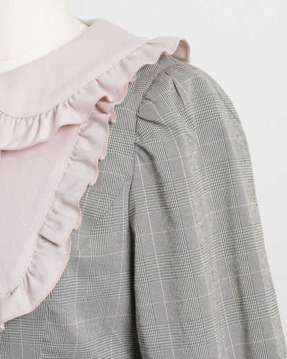 スクエアフリルリボンドーリーワンピース