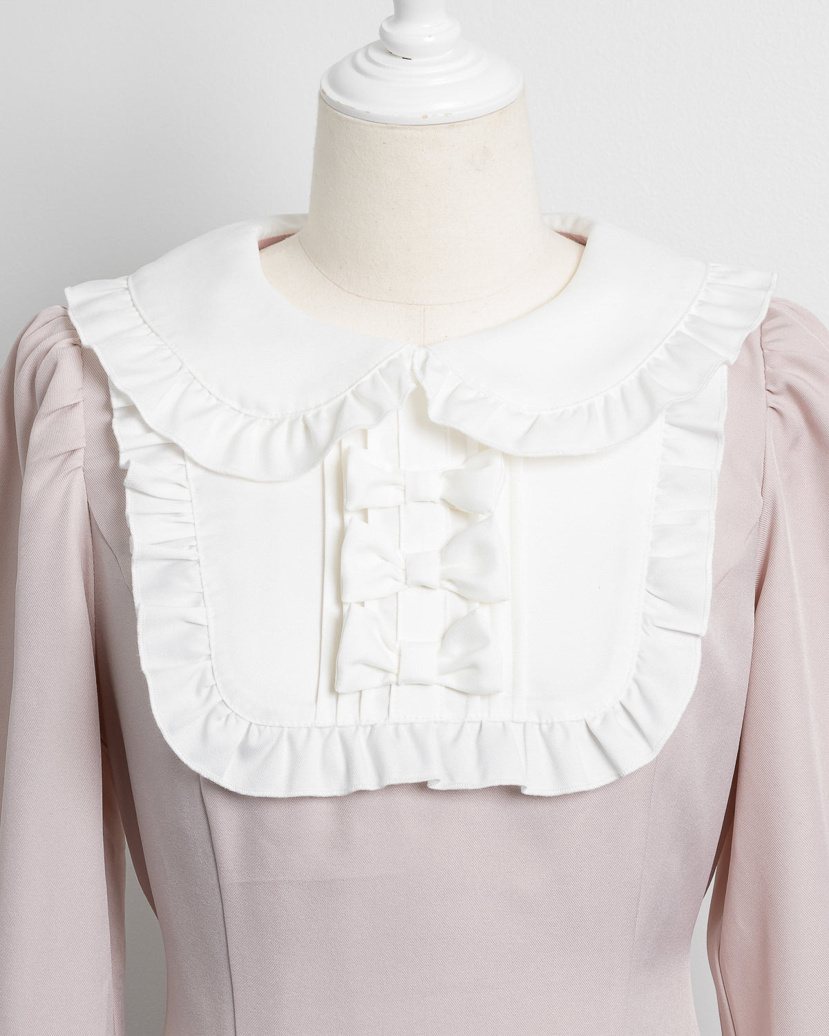 スクエアフリルリボンドーリーワンピース