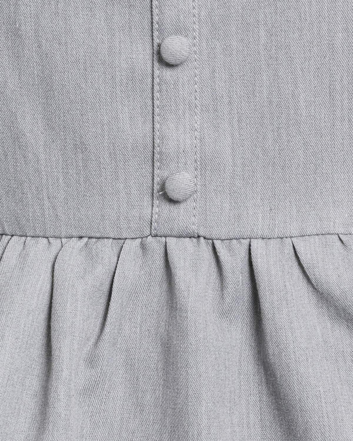 ファー付きティアードジャンパースカート