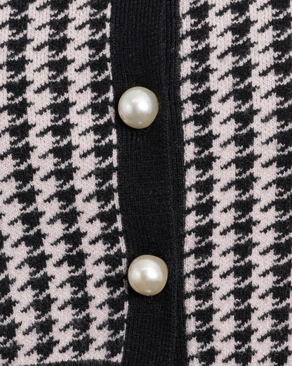 ビジューリボンニットワンピセット