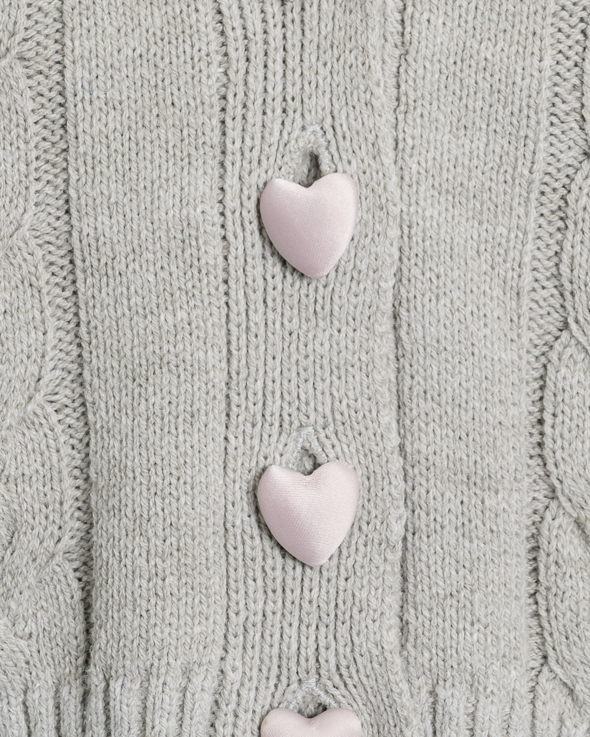 ケーブルカーディガン×キャミセット