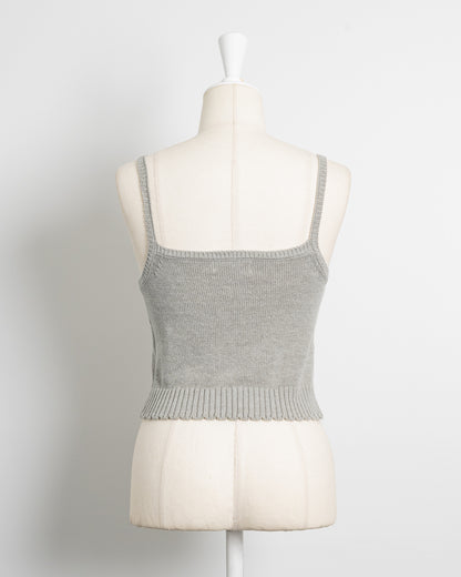 ケーブルカーディガン×キャミセット