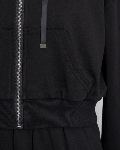 チュールフリルパーカーセットアップ