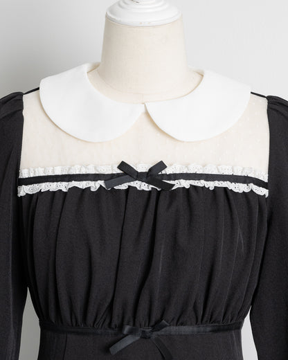 チュール切り替えティアードセットアップ