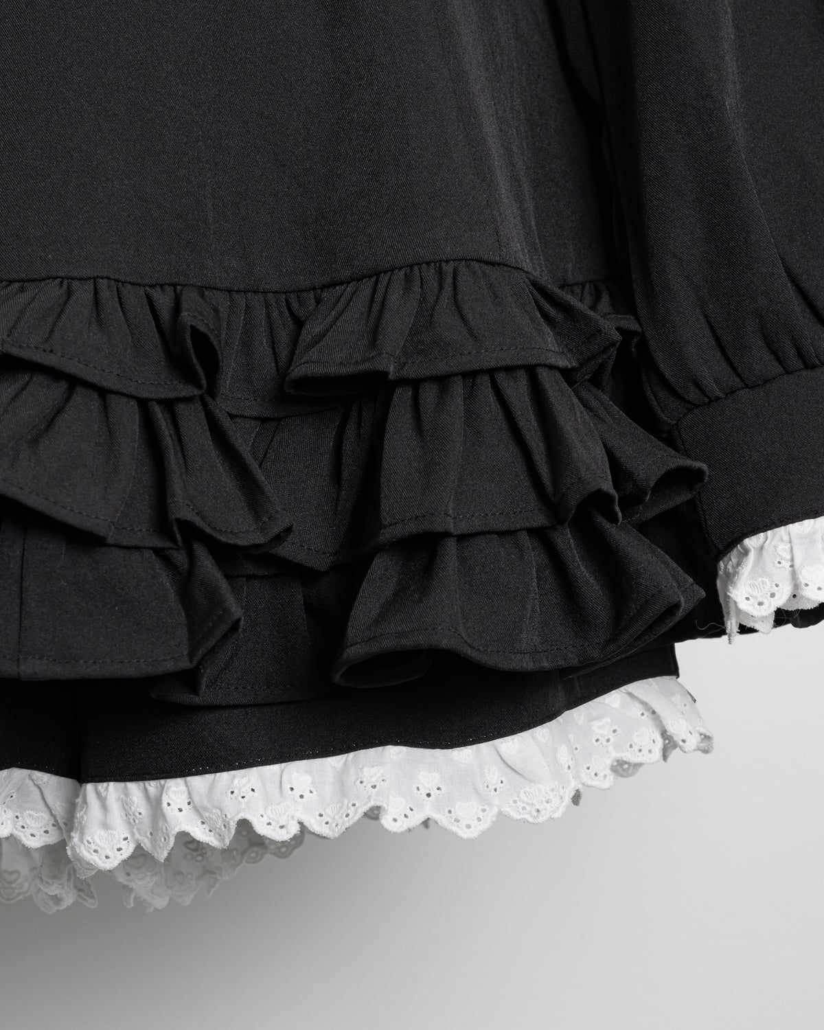 チュール切り替えティアードセットアップ