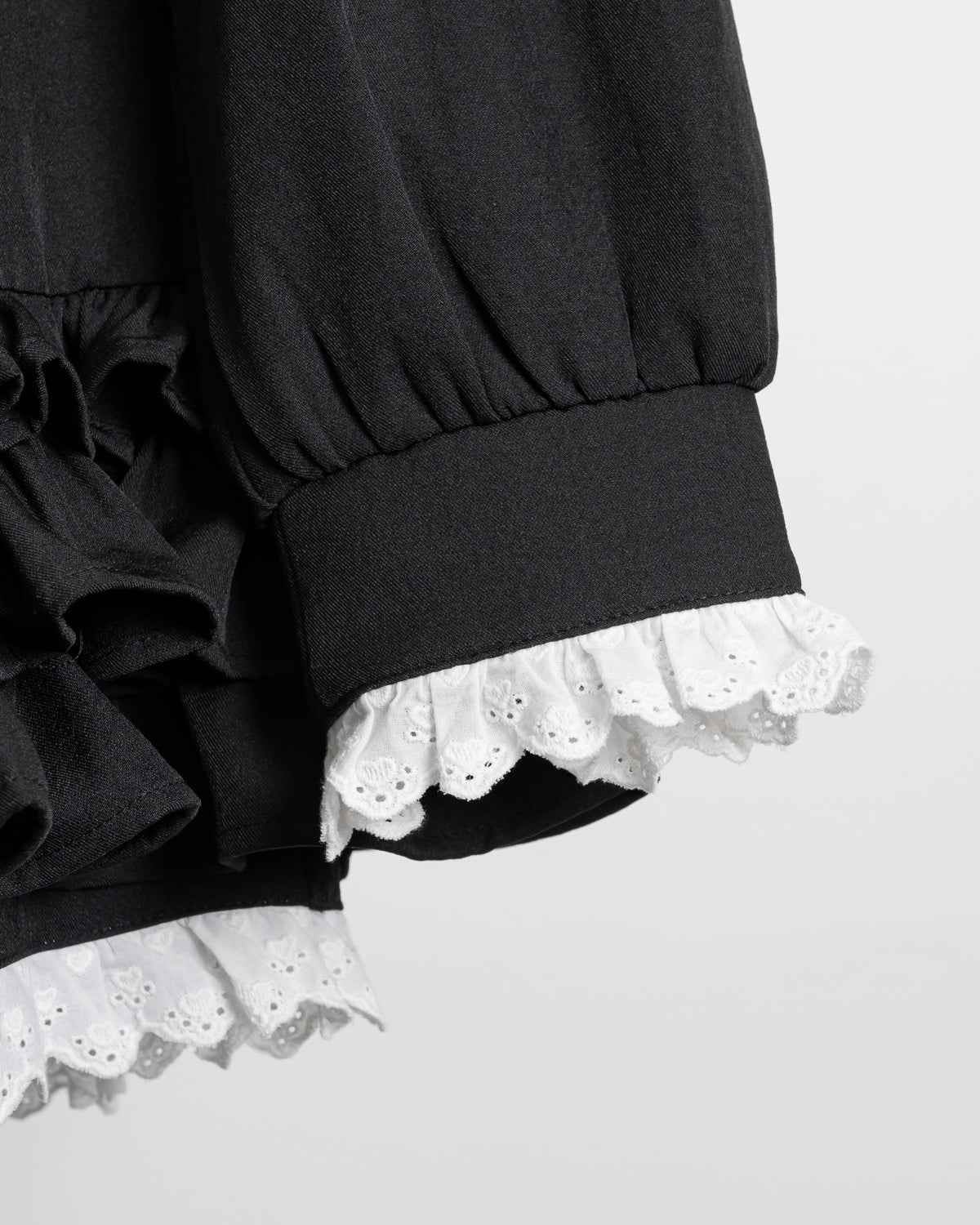 チュール切り替えティアードセットアップ