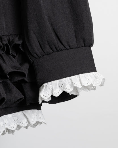 チュール切り替えティアードセットアップ