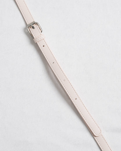 フロントリボンスクエアミニトート