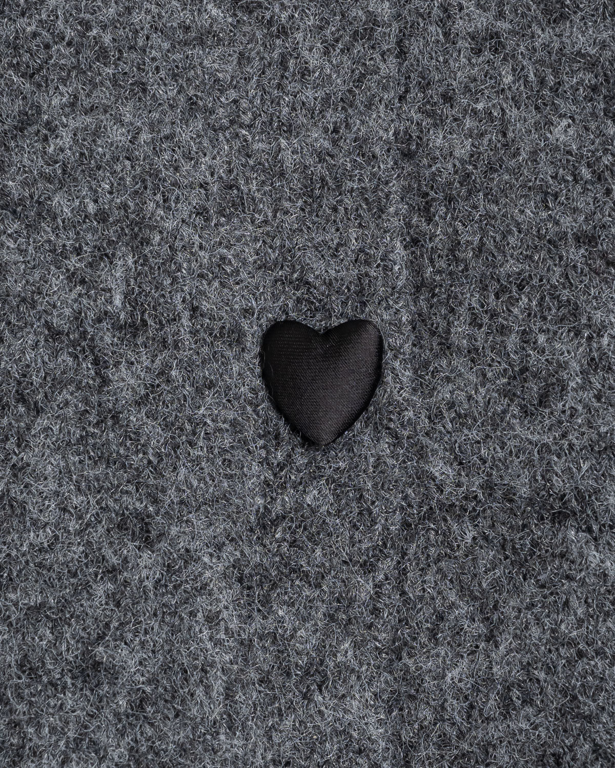 ハートボタンオーバーサイズカーディガン