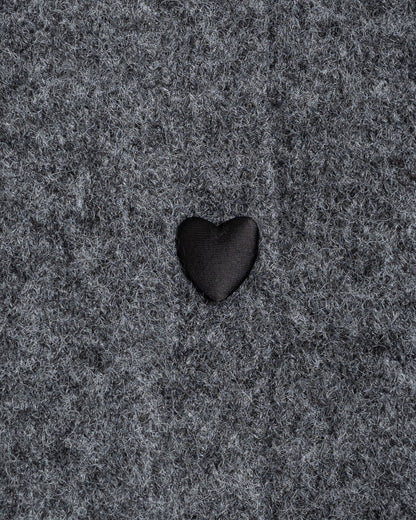 ハートボタンオーバーサイズカーディガン