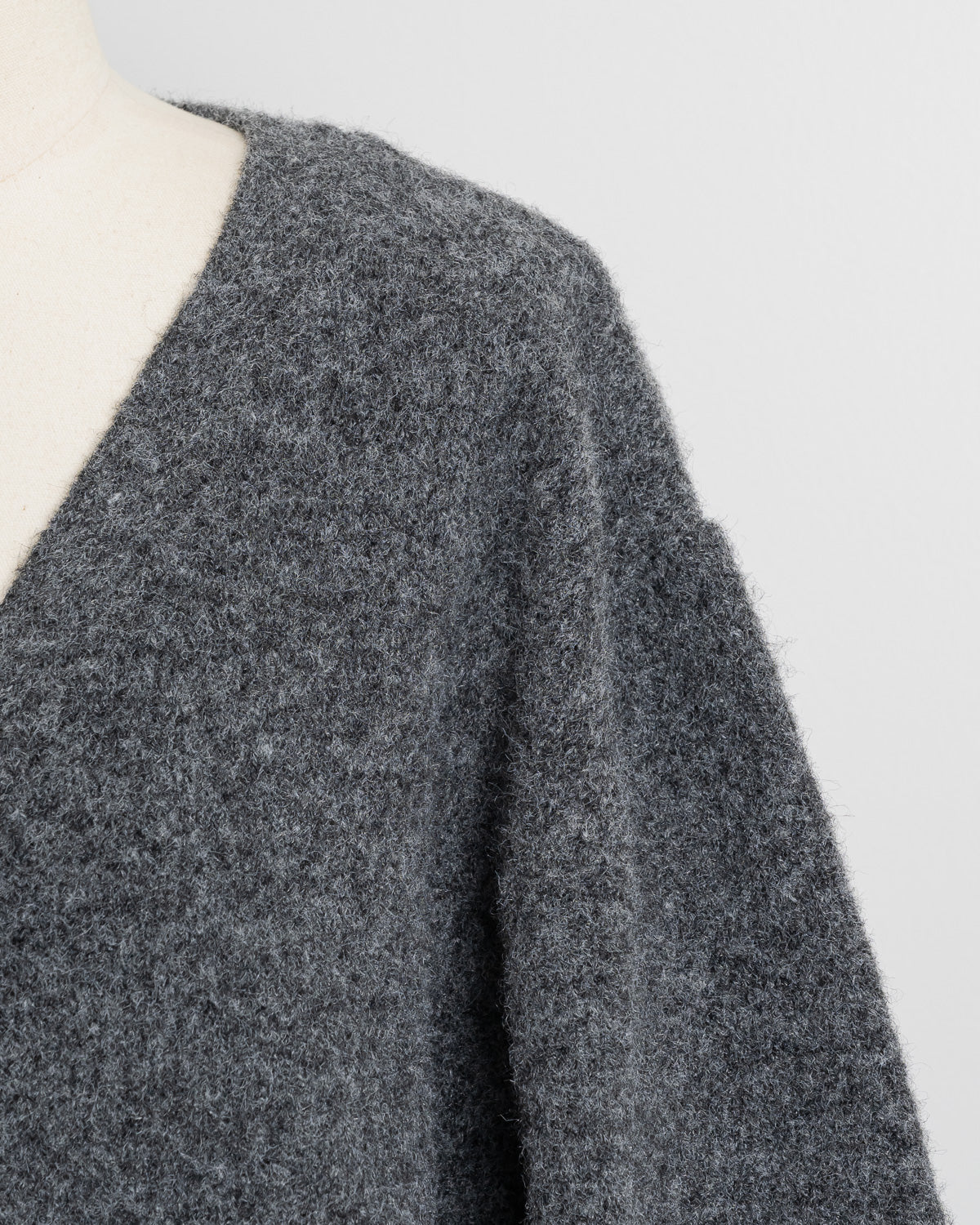 ハートボタンオーバーサイズカーディガン