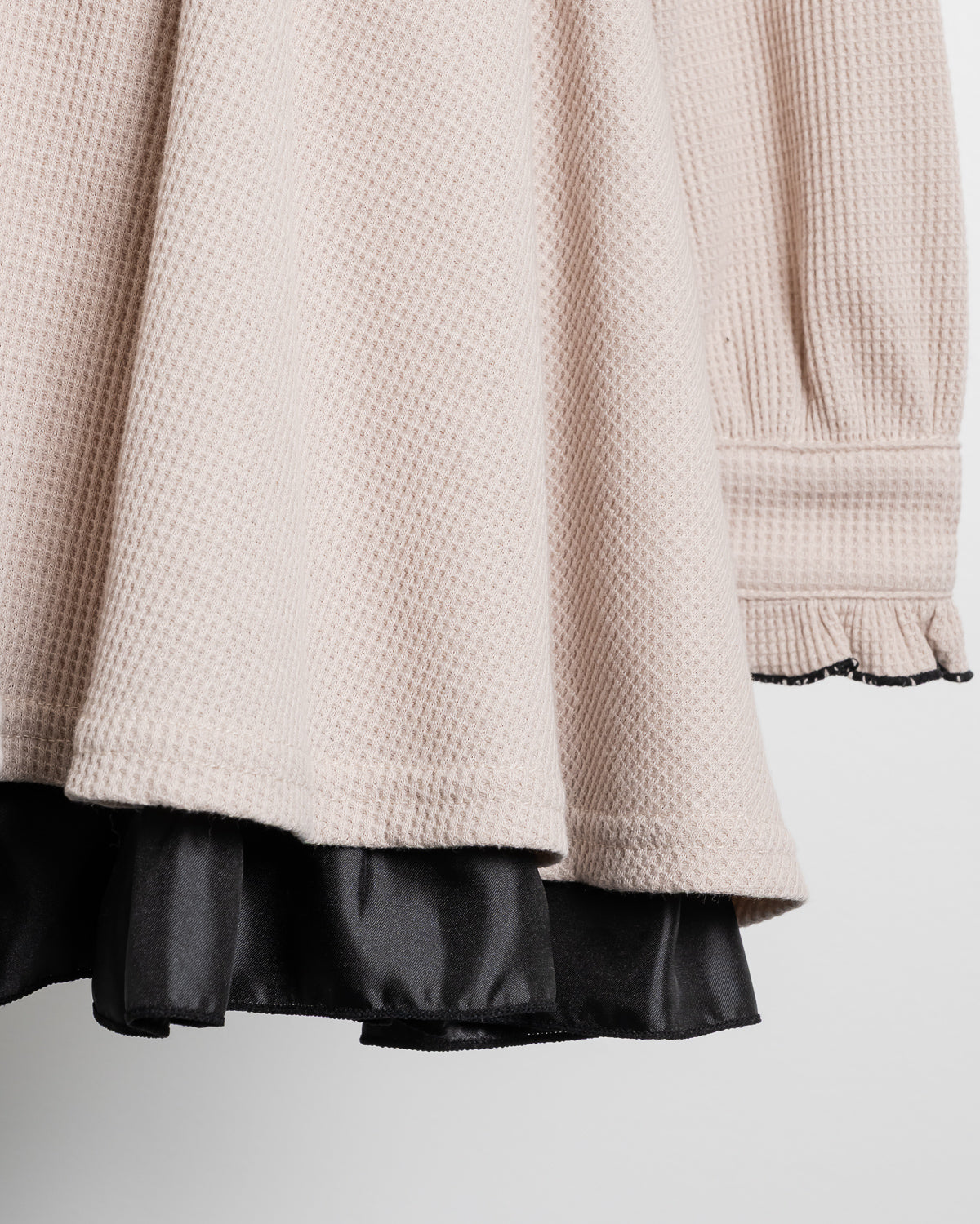 コルセットワッフルワンピース