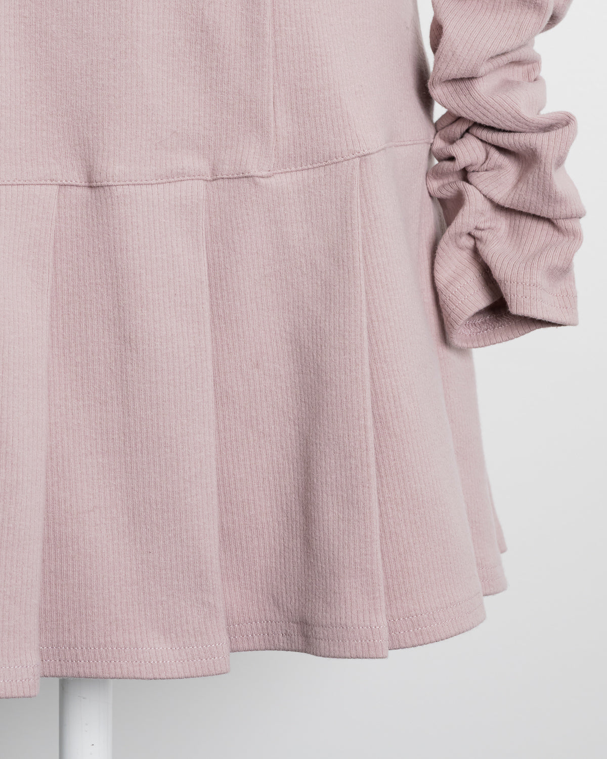 プリーツリブミニワンピセット