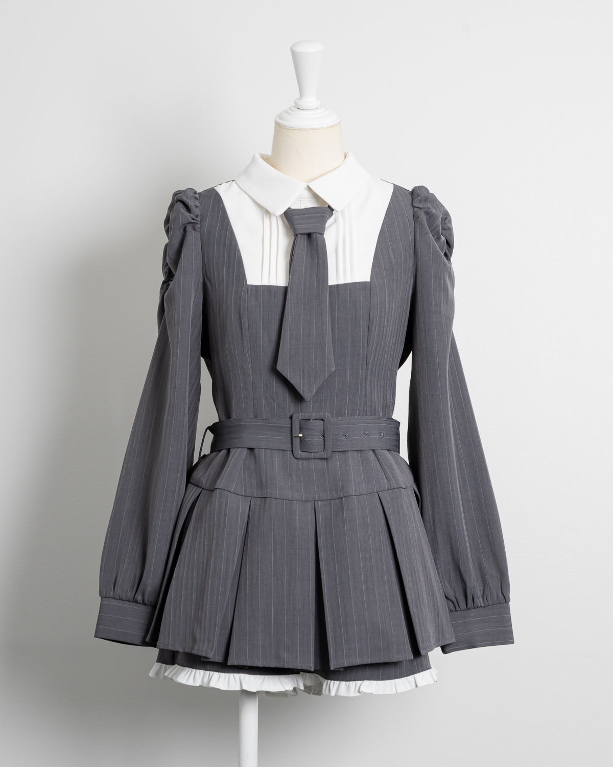 【POPUP限定】HIP POP Princess ネクタイセット 新品 ネクタイ付きプリーツセットアップ – pium