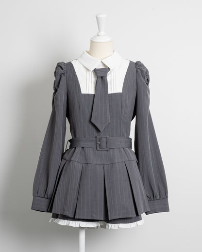 カラー：グレーストライプ