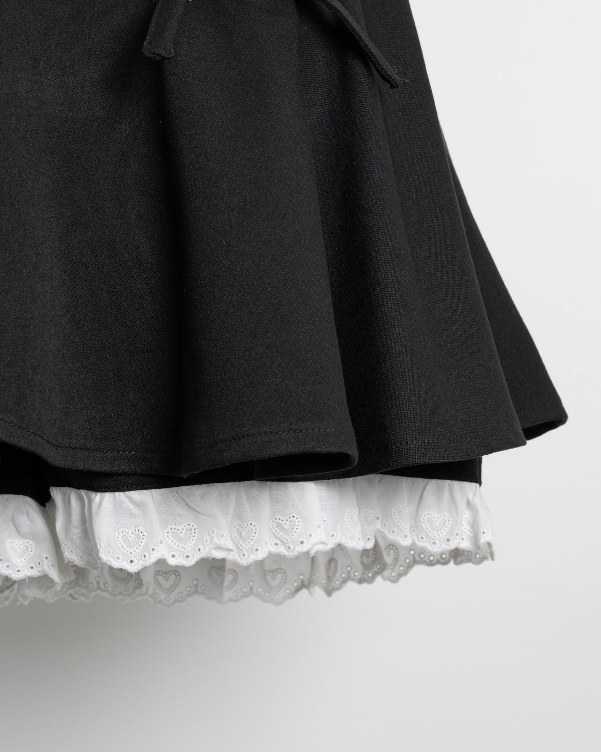 コルセットフリルフレアスカパン