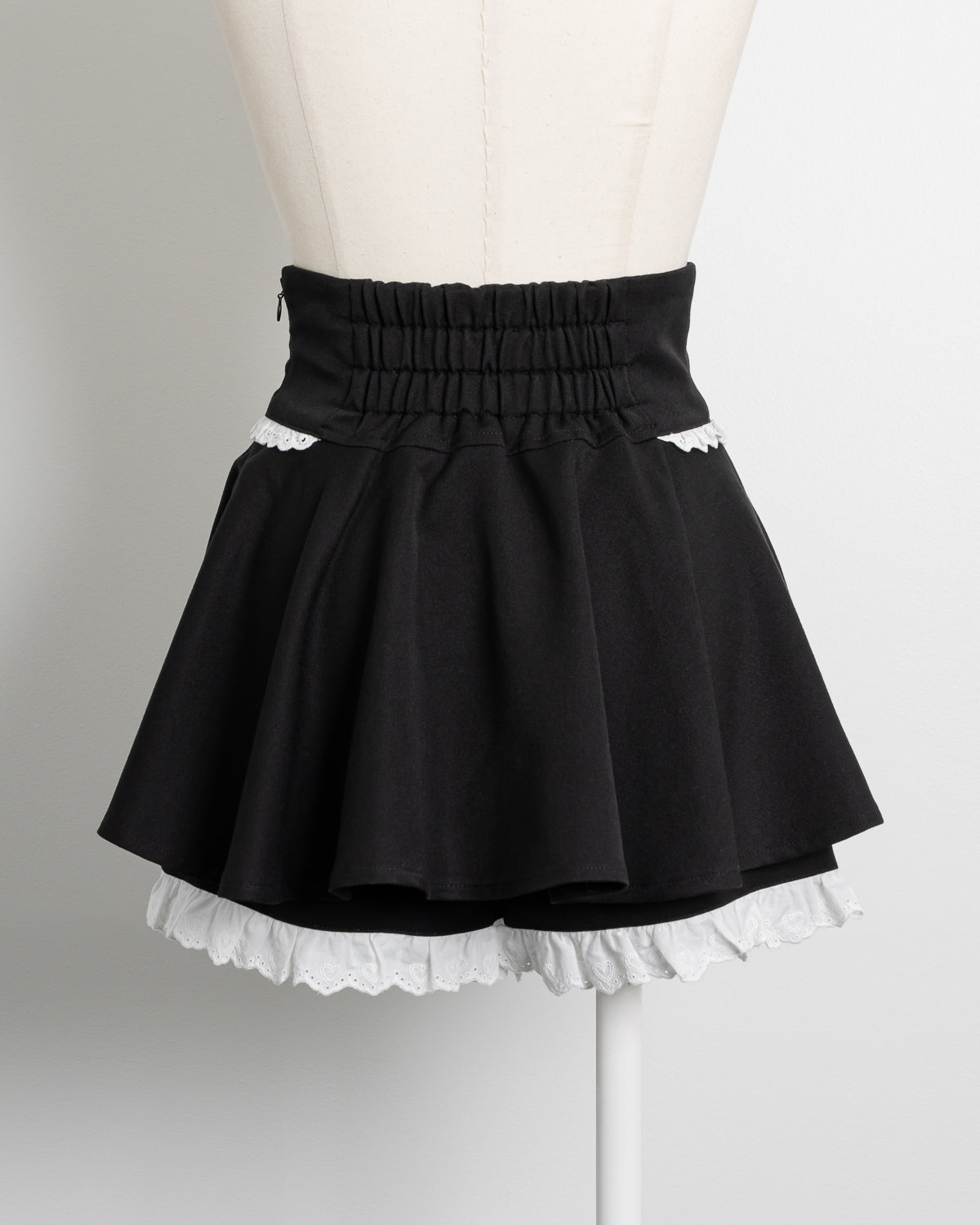 コルセットフリルフレアスカパン